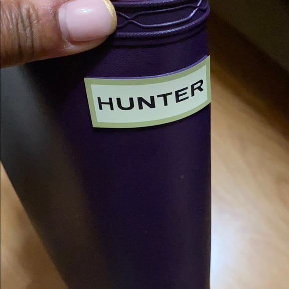 HUNTER FIELD BOOTS IN PURPLE - Picture 2 of 6